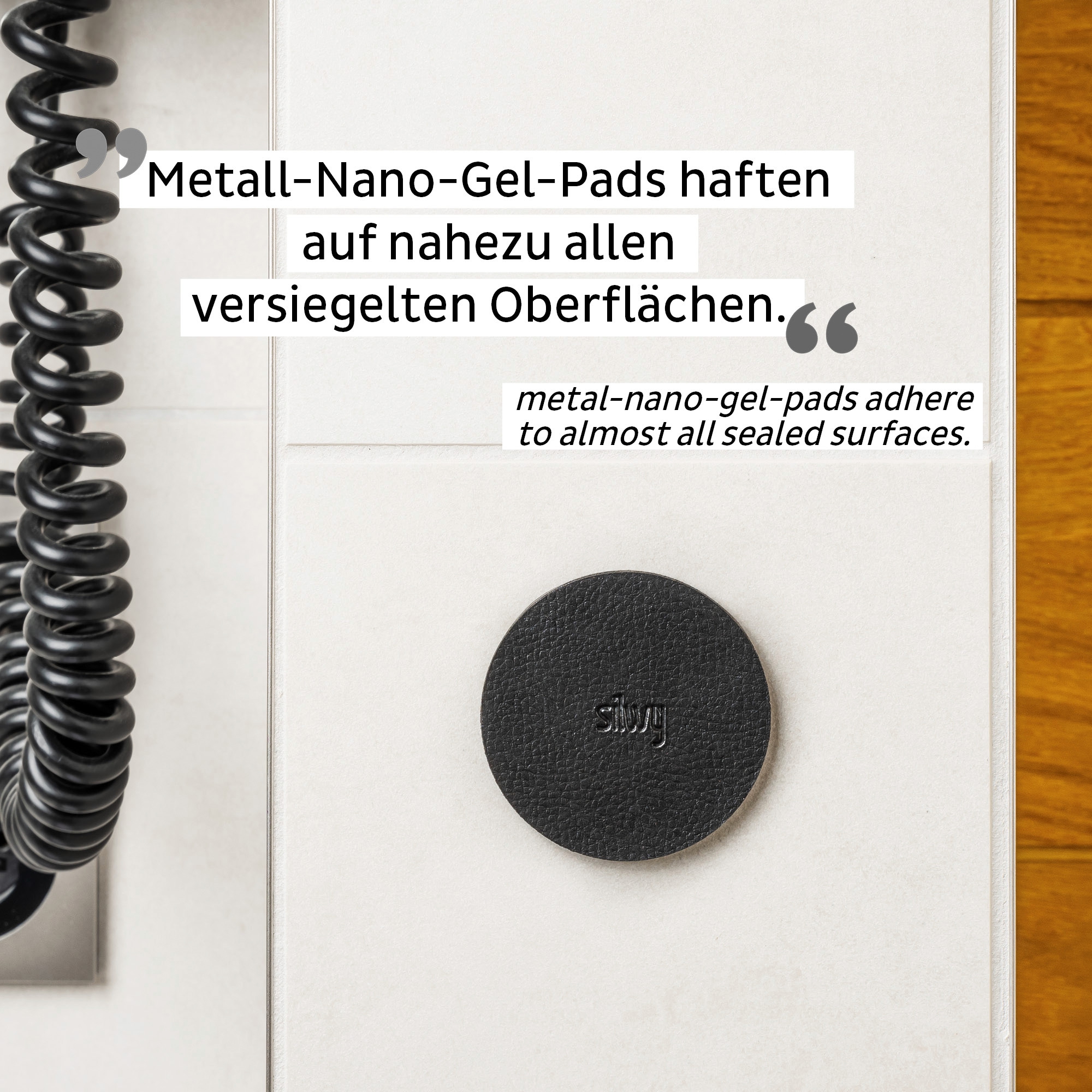 Magnet-Haken SPOT - Schwarz