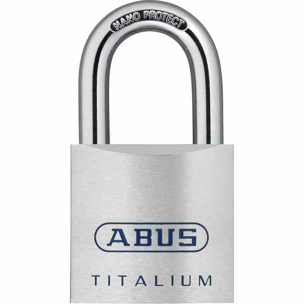 ABUS Vorhängeschloss - silber - Aluminium - 80TI/50