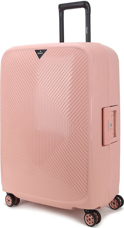 Decent Harde koffer Axiss-Fix 68  - roze