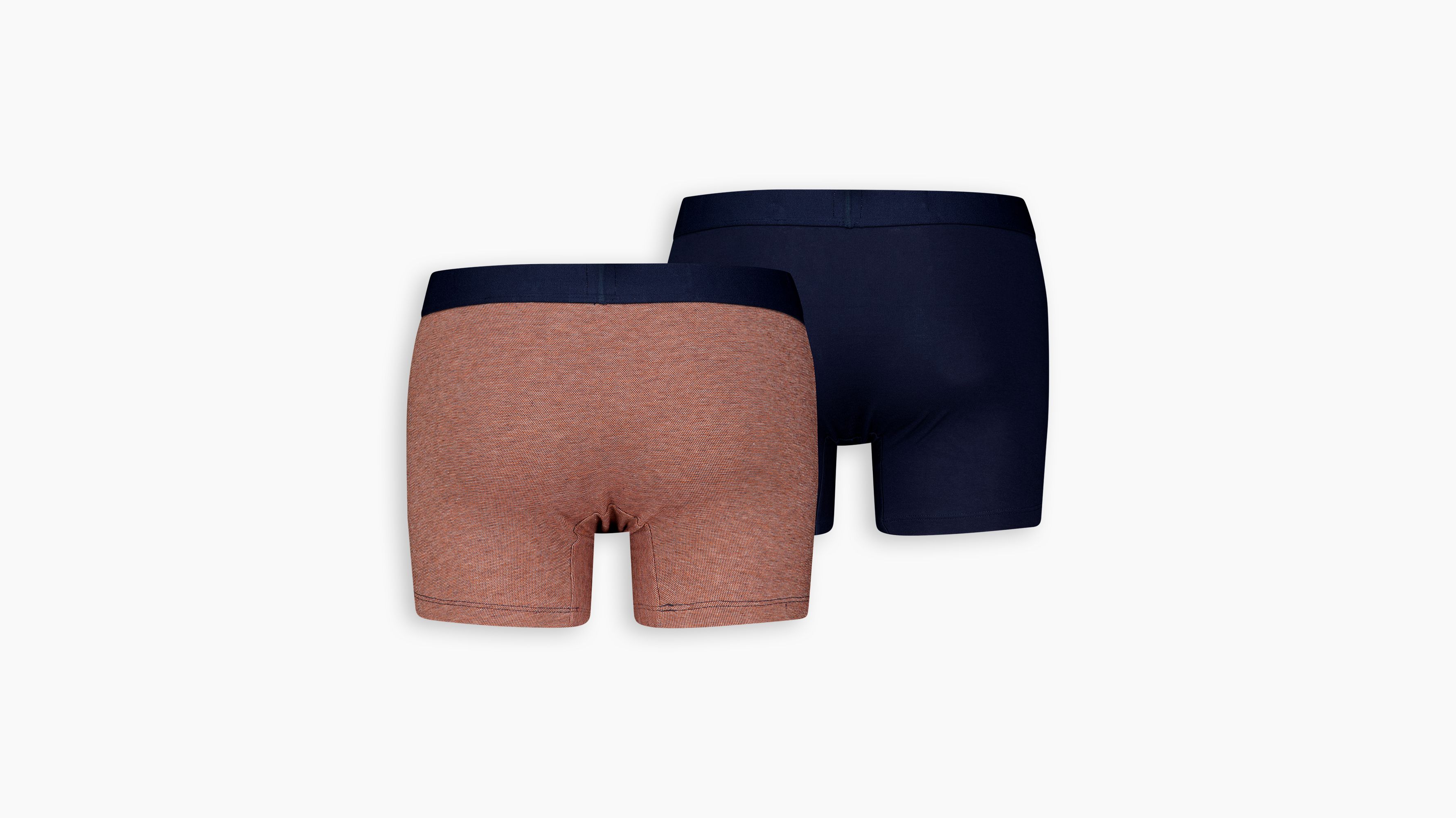 Levi's® caleçons illusion d’optique - Lot de 2 - Orange/Navy - Multicolore