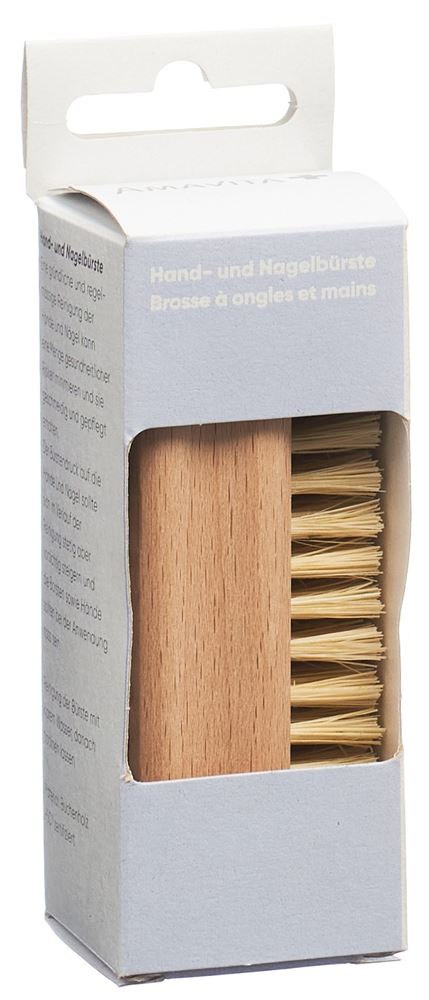 Amavita Beauty Hand- und Nagelbürste Buchenholz 1 Stk