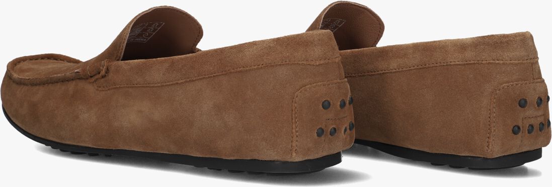 cognac stefano lauran mocassins 2 gesp bio slipper