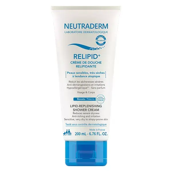 Neutraderm Relipid+ Crème de Douche Relipidante 200ml