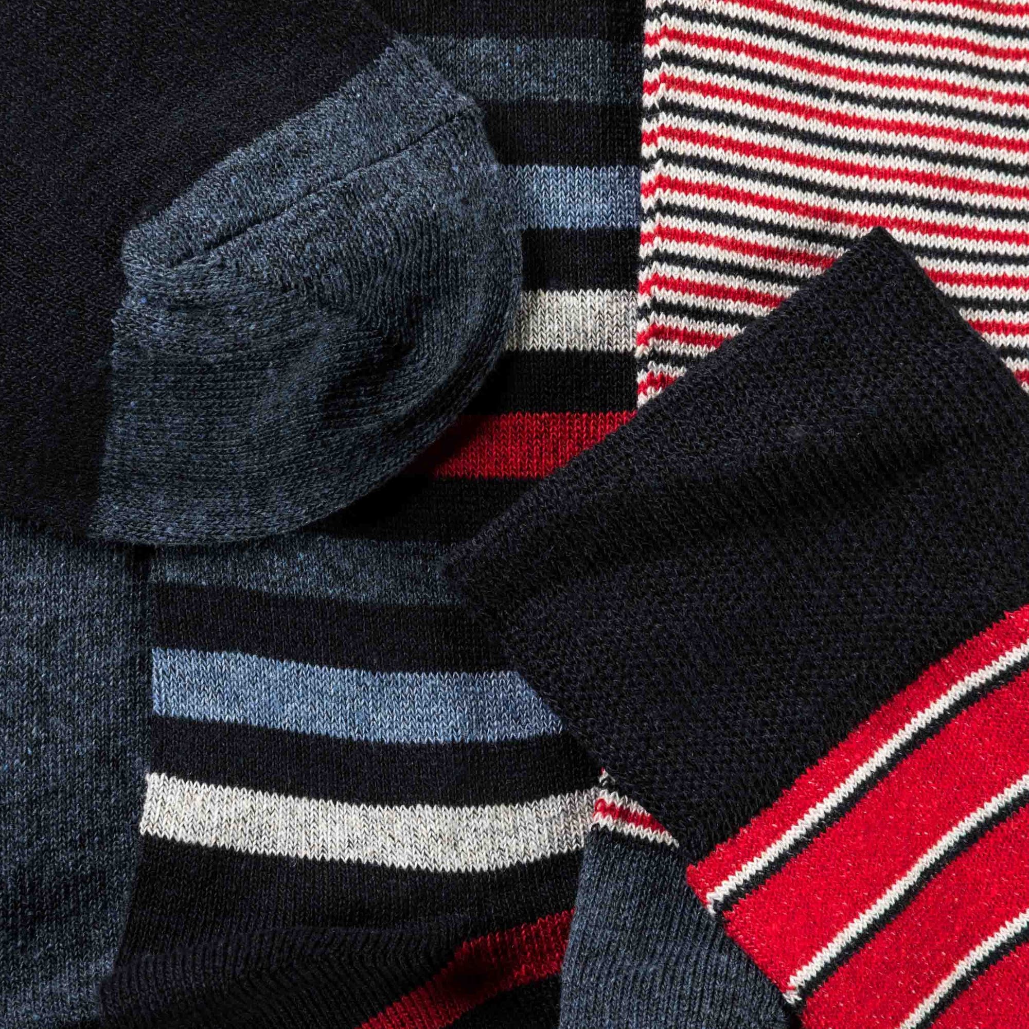 Chaussettes Homme rouge