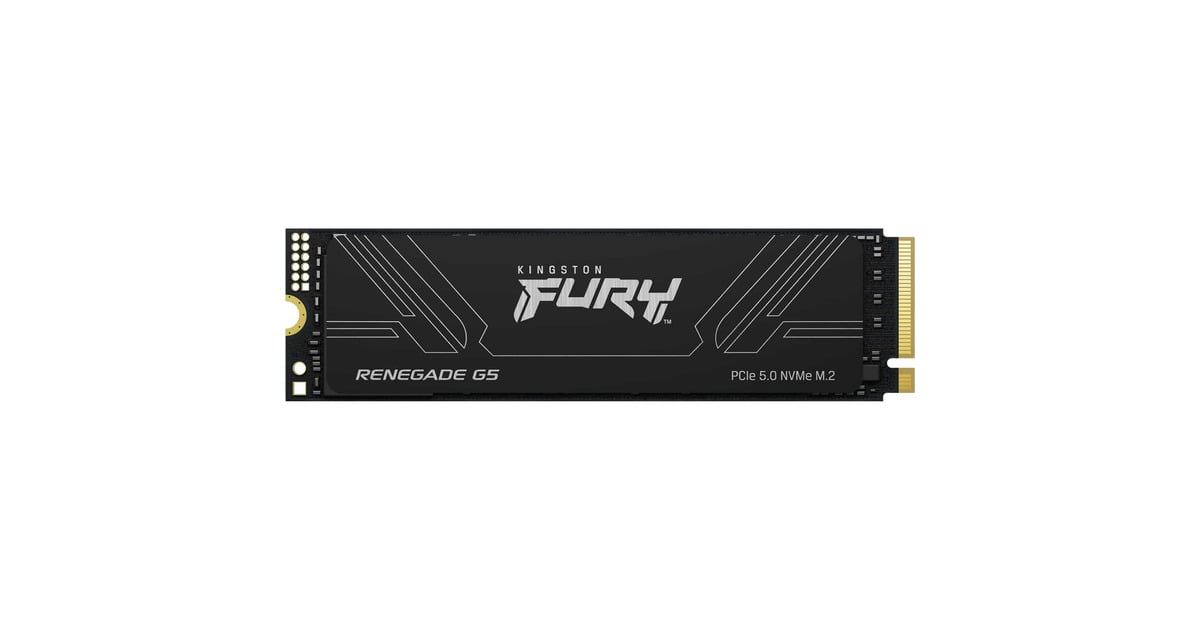 KingstonRenegade G5 1 TB SSD  (Zwart, SFYR2S/1T0, PCIe 5.0 x4, NVMe, M.2 2280)