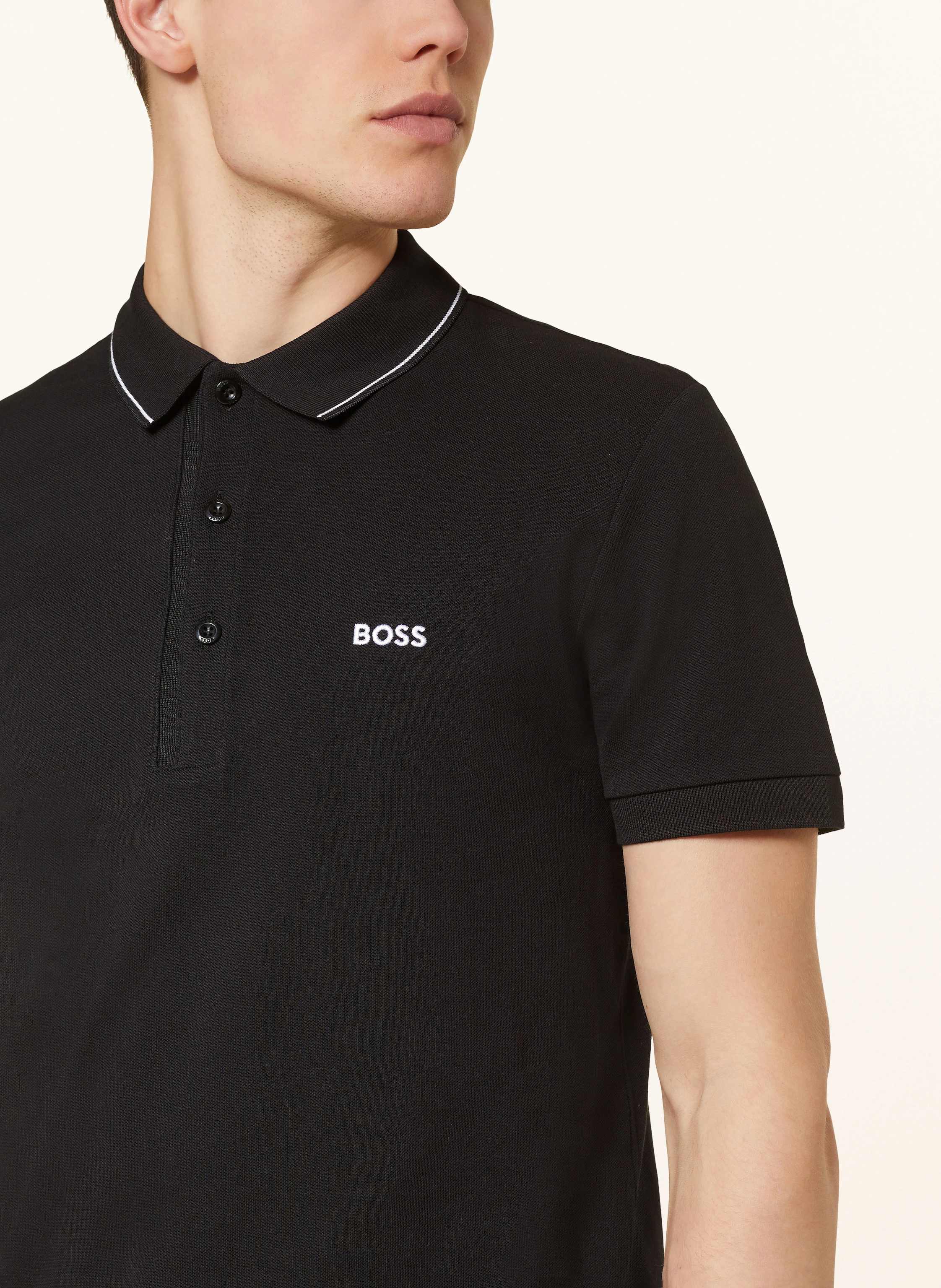 BOSS Piqué-Poloshirt PAULE Slim Fit