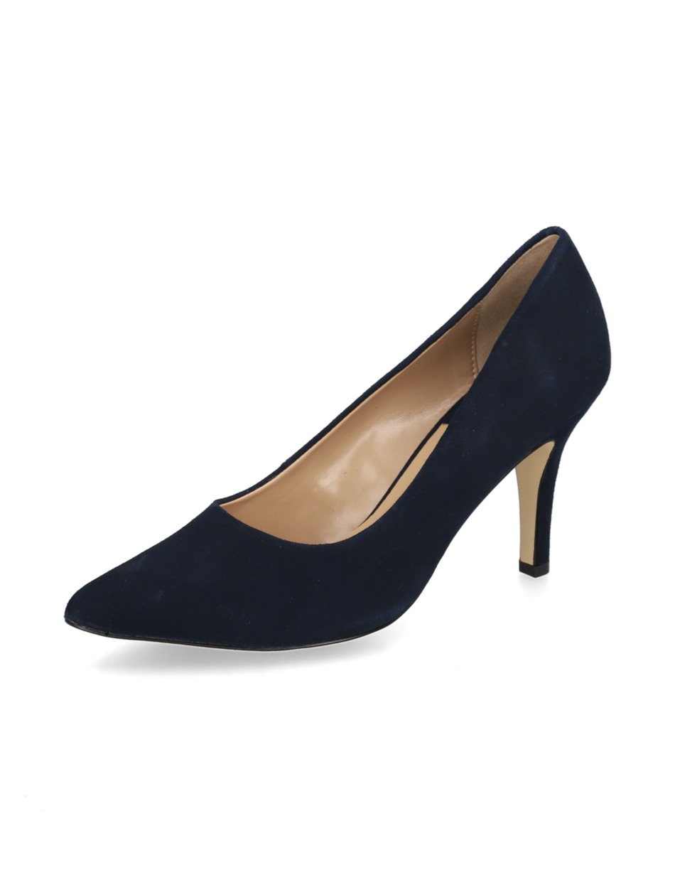 Veloursleder Pumps