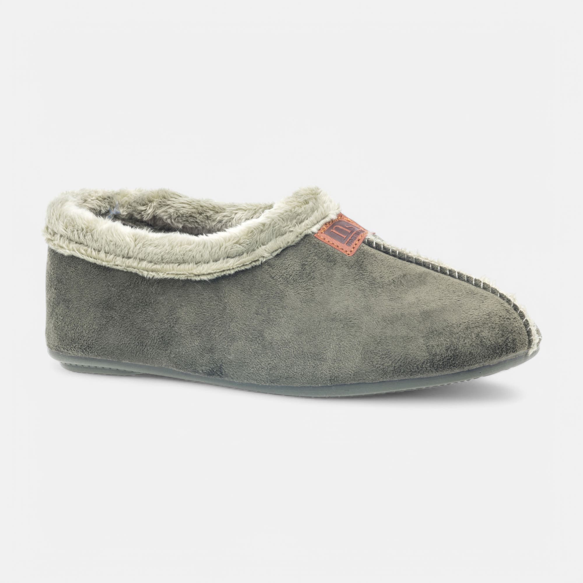 Chaussons ballerines Femme kaki