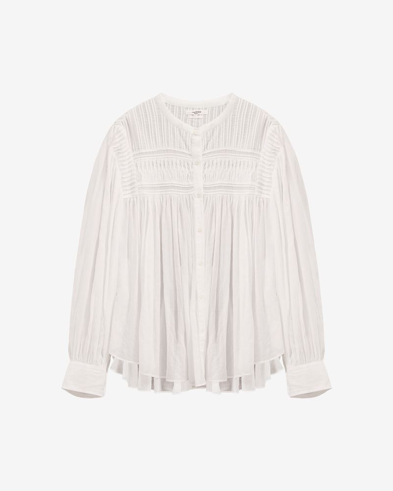 HAUT EN VOILE DE COTON PLALIA