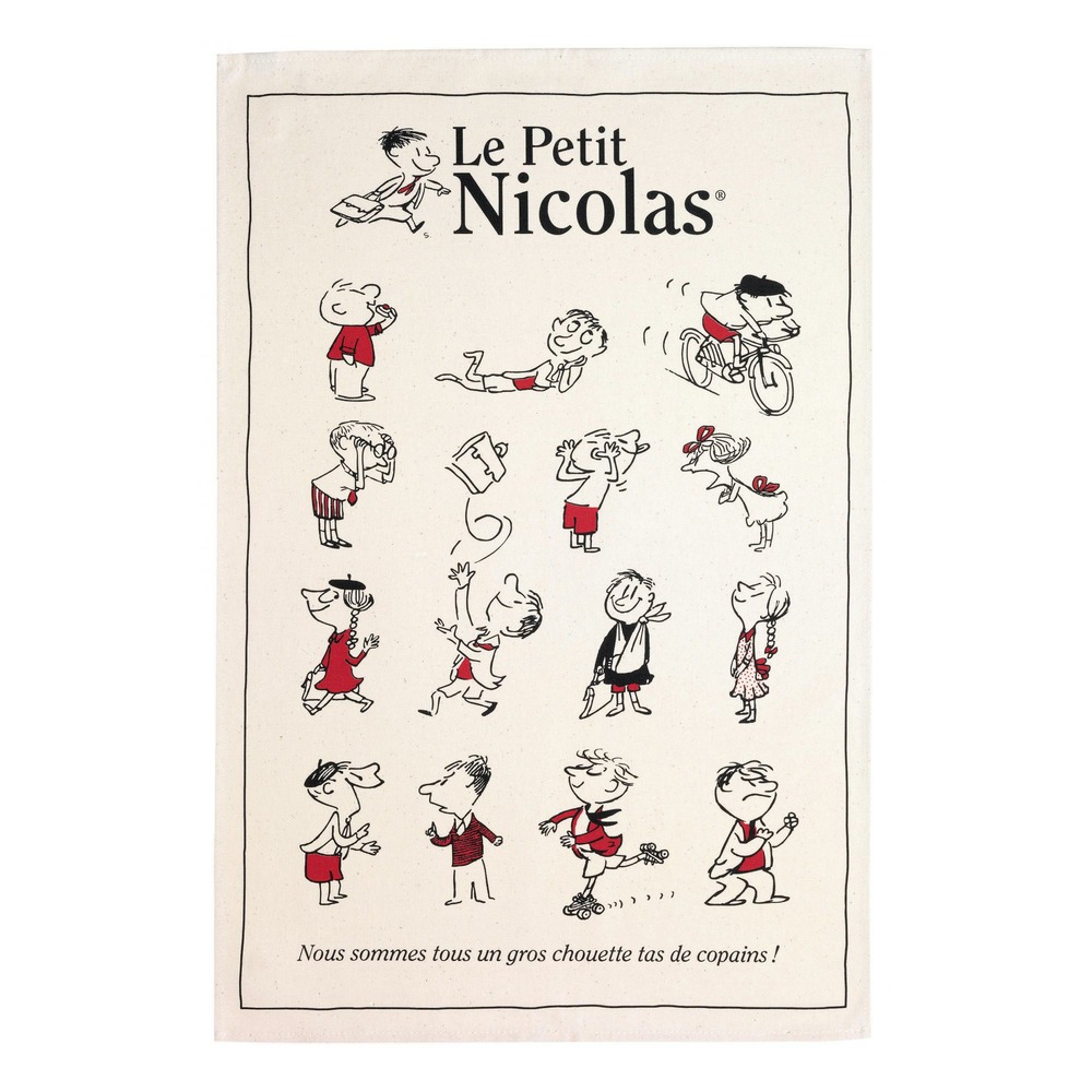 Torchon petit nicolas les copains