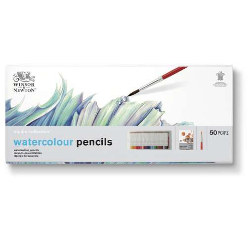 WINSOR & NEWTON™ Studio Collection™ Aquarellstifte 50er-Set