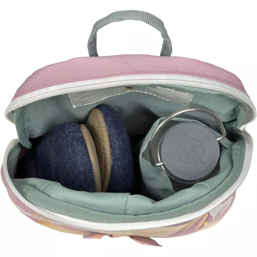 LÄSSIG Kindergartenrucksack Tiny Drivers - Karussell, Lila