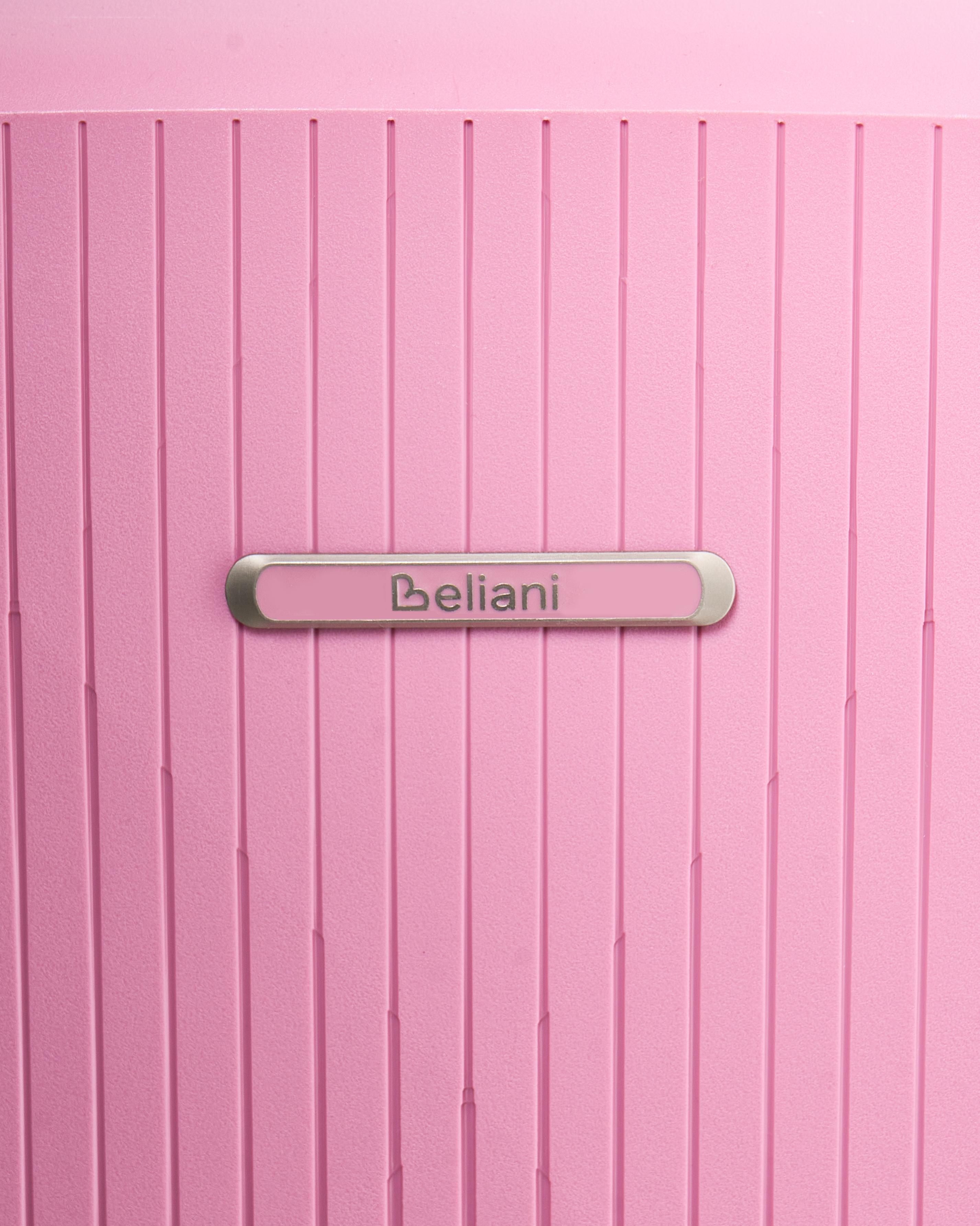 Set van 3 harde koffers TONSAI Roze