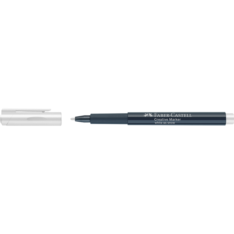 Faber-Castell Deko Marker Creative, weiss
