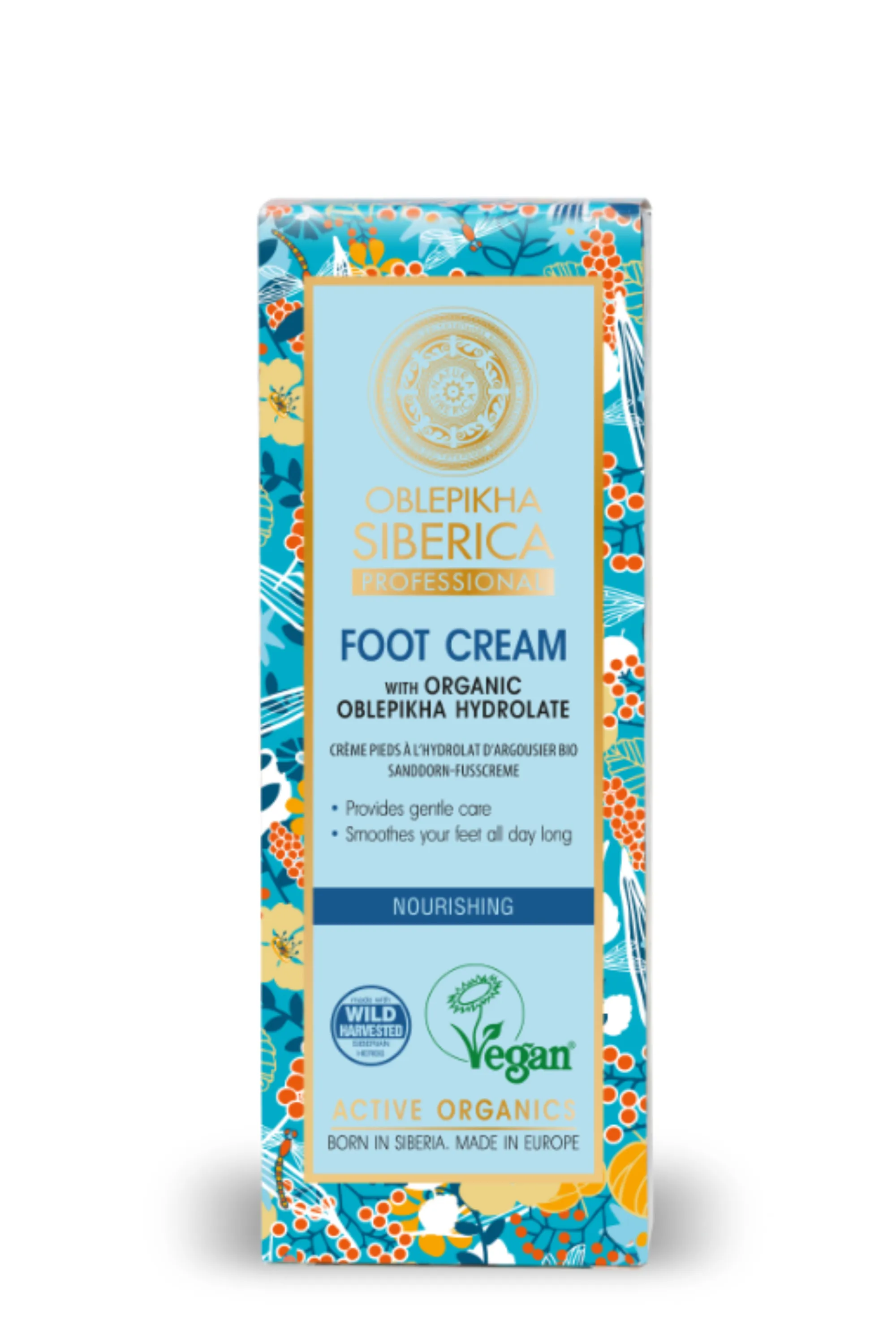 Natura Siberica Crème pieds à l’argousier-75 ml