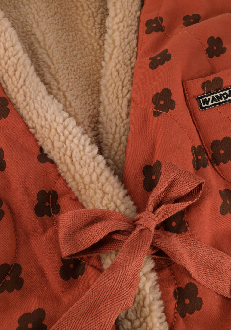 WANDER & WONDER rode wander & wonder gilet reversible kimono jacket