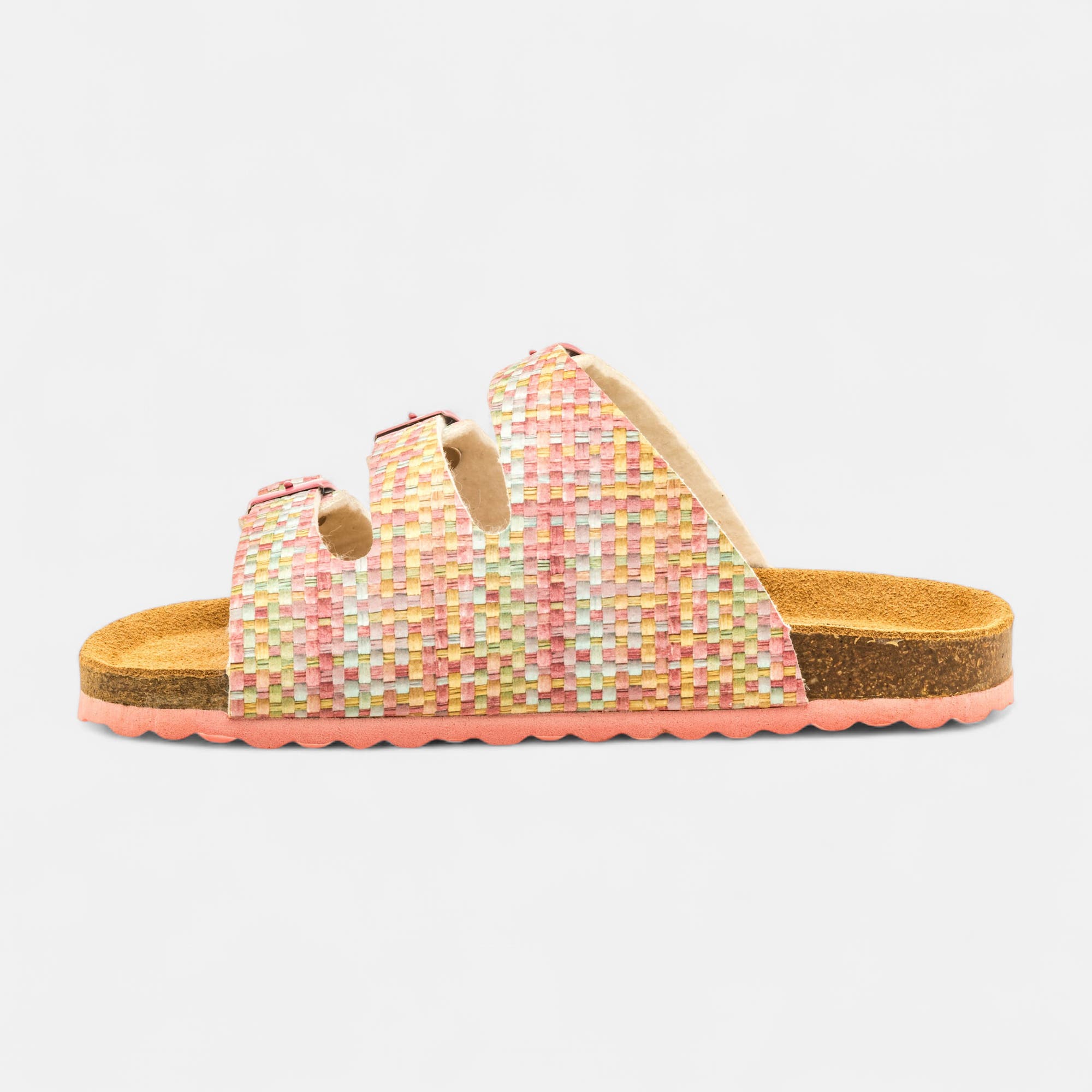 Nu-pieds Fille rose