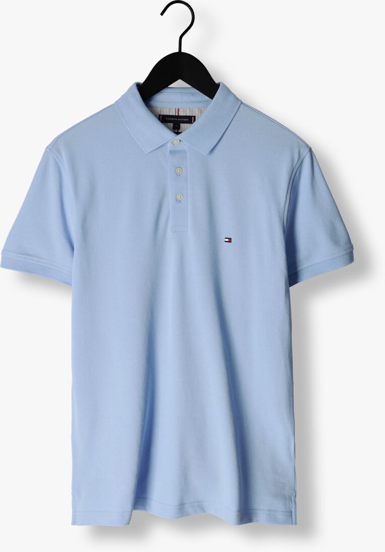 TOMMY HILFIGER lichtblauwe tommy hilfiger polo 1985 slim polo
