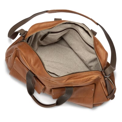 Herren-Reisetasche, Cognac