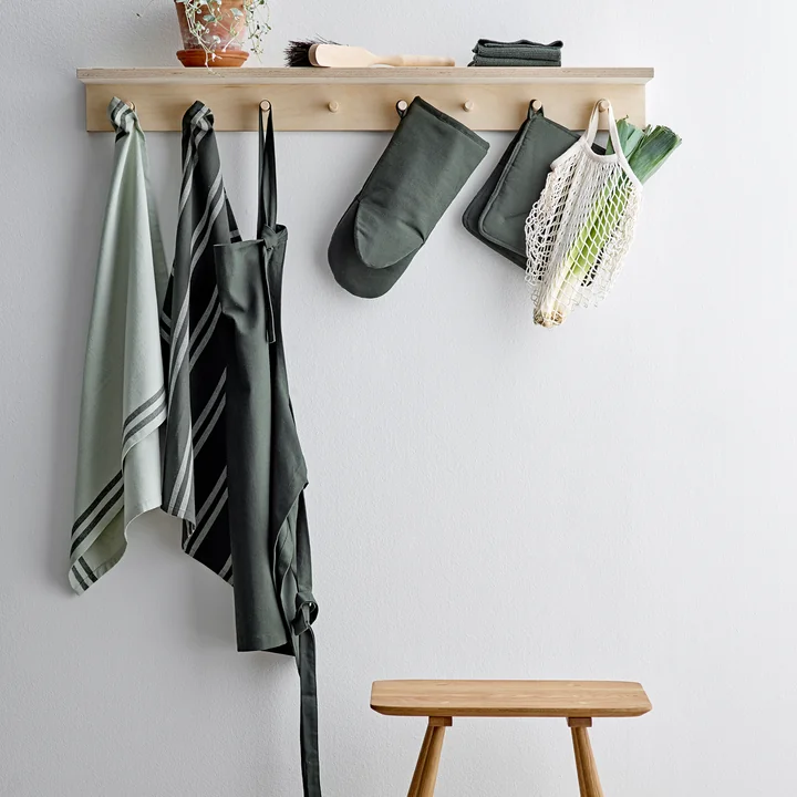 Södahl - Soft Tools Geschirrtuch, 50 x 70 cm, schwarz (2er-Set)