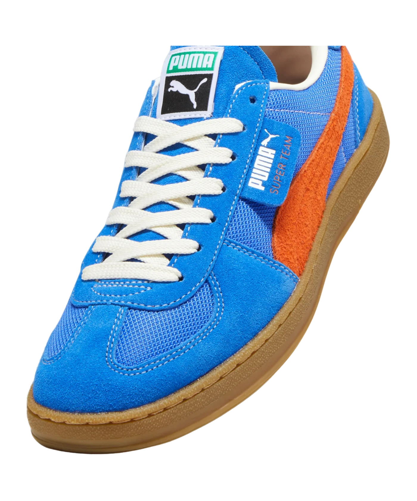 PUMA Super Team Handy Blau Orange