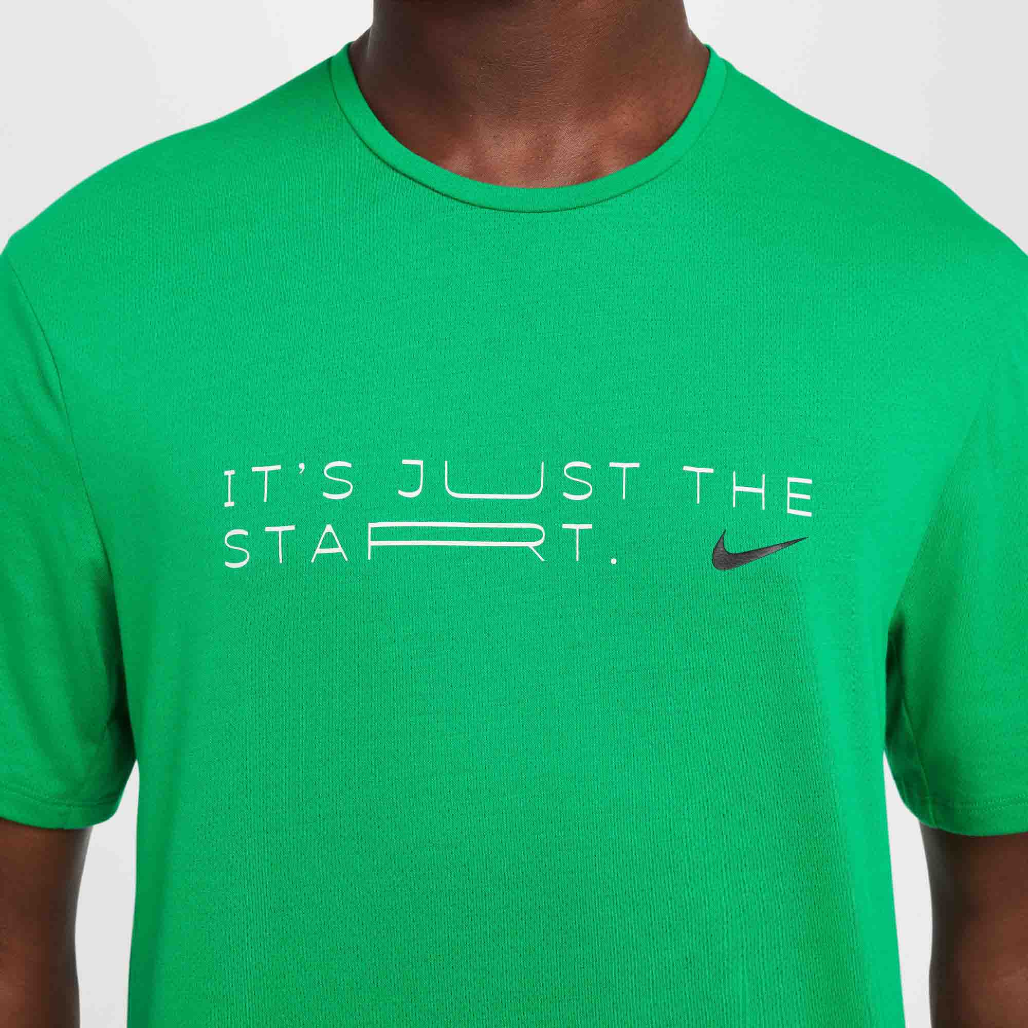 Dri-FIT Nike Rise 365 Kipchoge Shirt Herre 324/Stadium Green/Black/Reflective