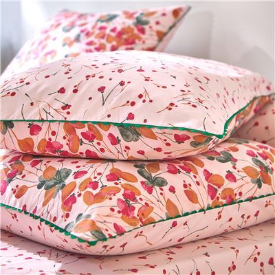 Linge de lit motif fleurettes