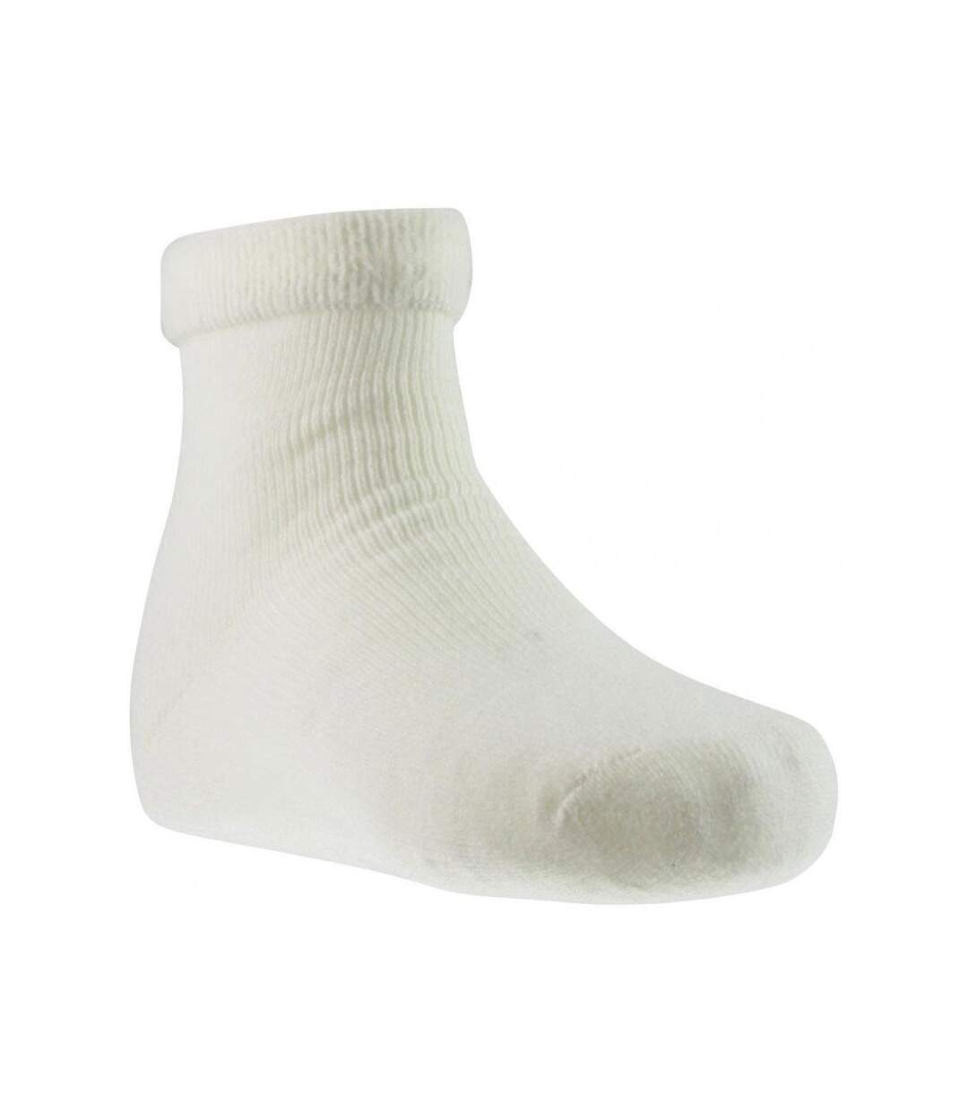 TWINDAY Chaussettes Femme Microfibre REVERS FOR BED Blanc
