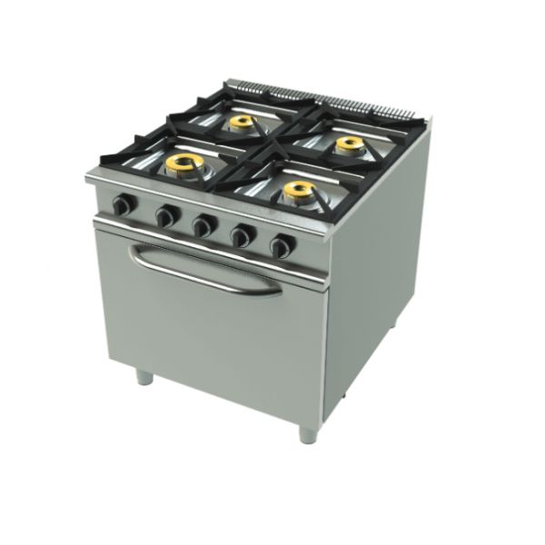Junex Fogão 4 Queimadores com Forno - 9401 P - Gás Butano/ Propano