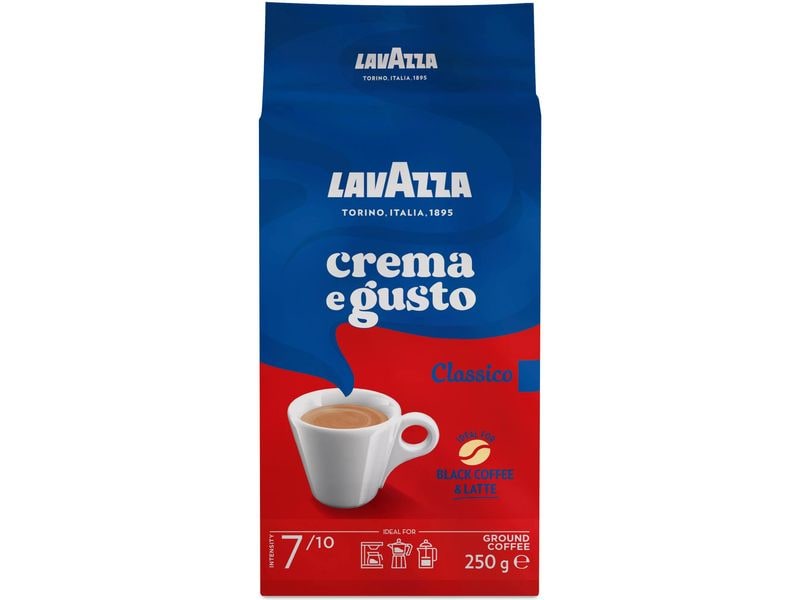 Lavazza Kaffee gemahlen Crema e Gusto Classico 250 g Gemahlene Kaffeebohnen