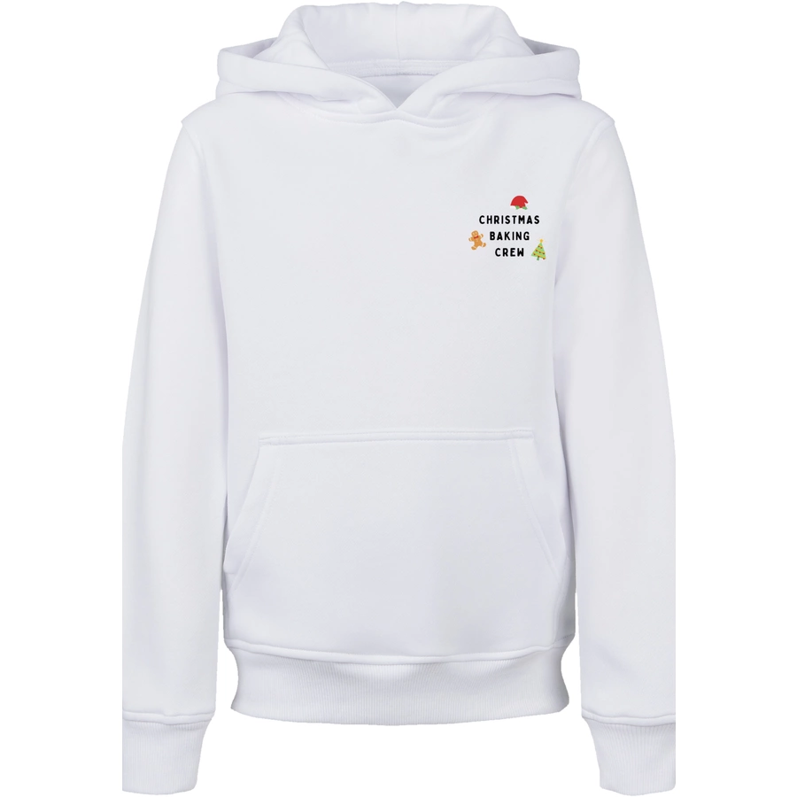 F4NT4STIC Hoodie Christmas Baking Crew weiß