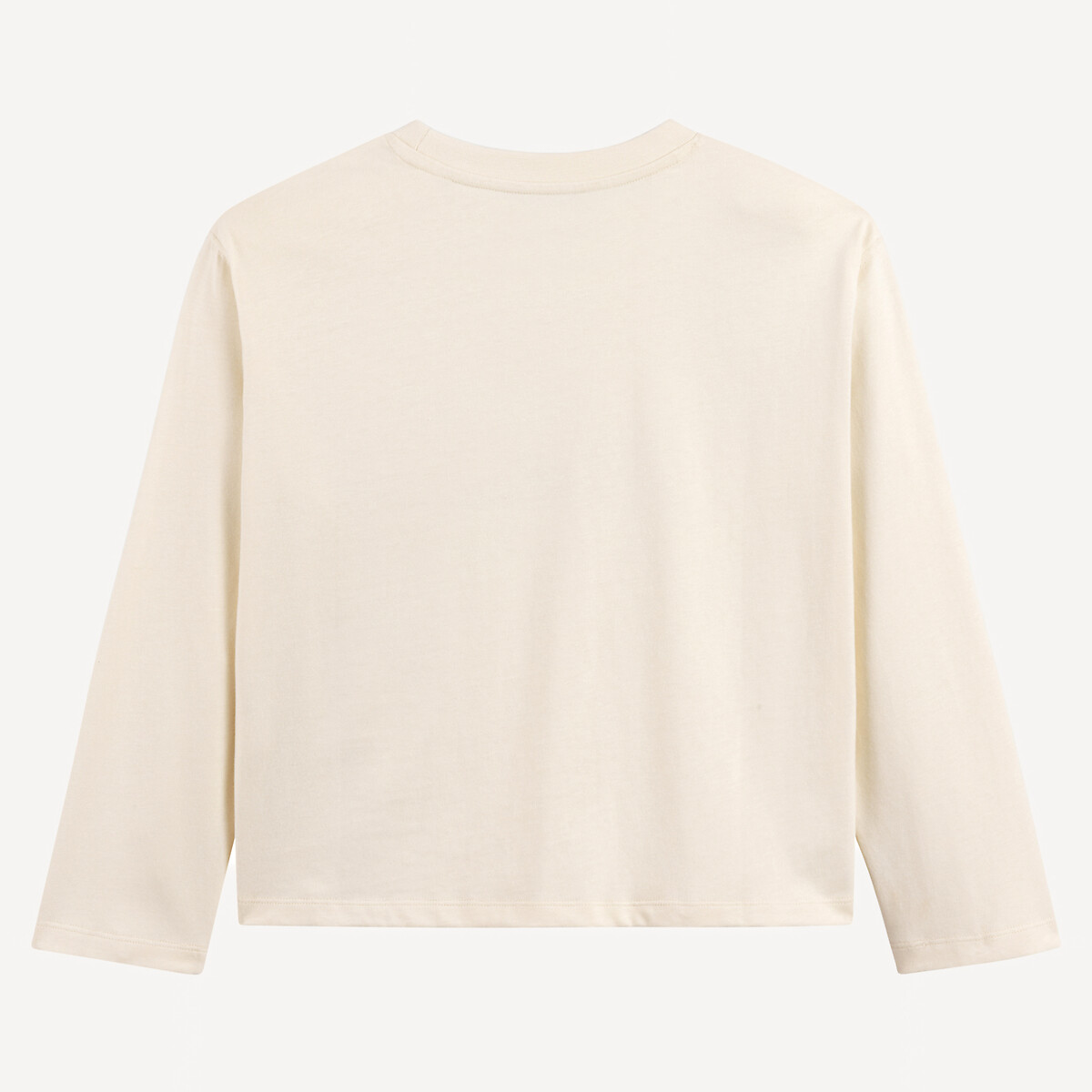 COLEÇÕES LA REDOUTE<br>Camiseta de manga comprida com zecchinos
