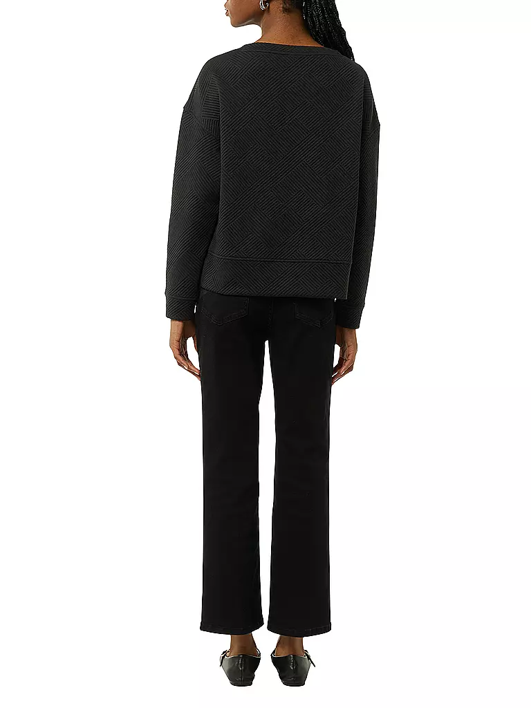 COMMA IDENTITY Sweatshirt schwarz