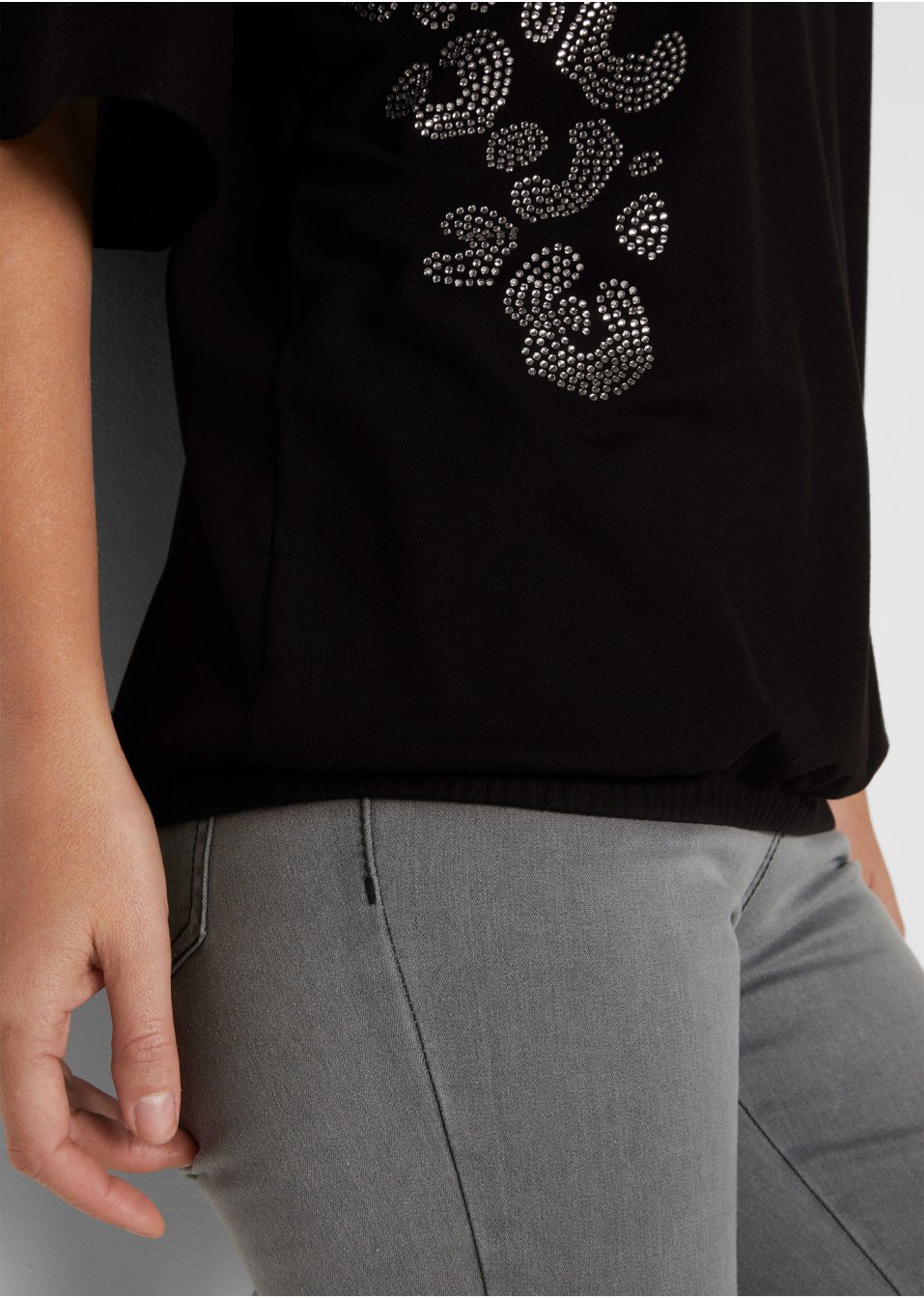T-shirt épaules dénudées