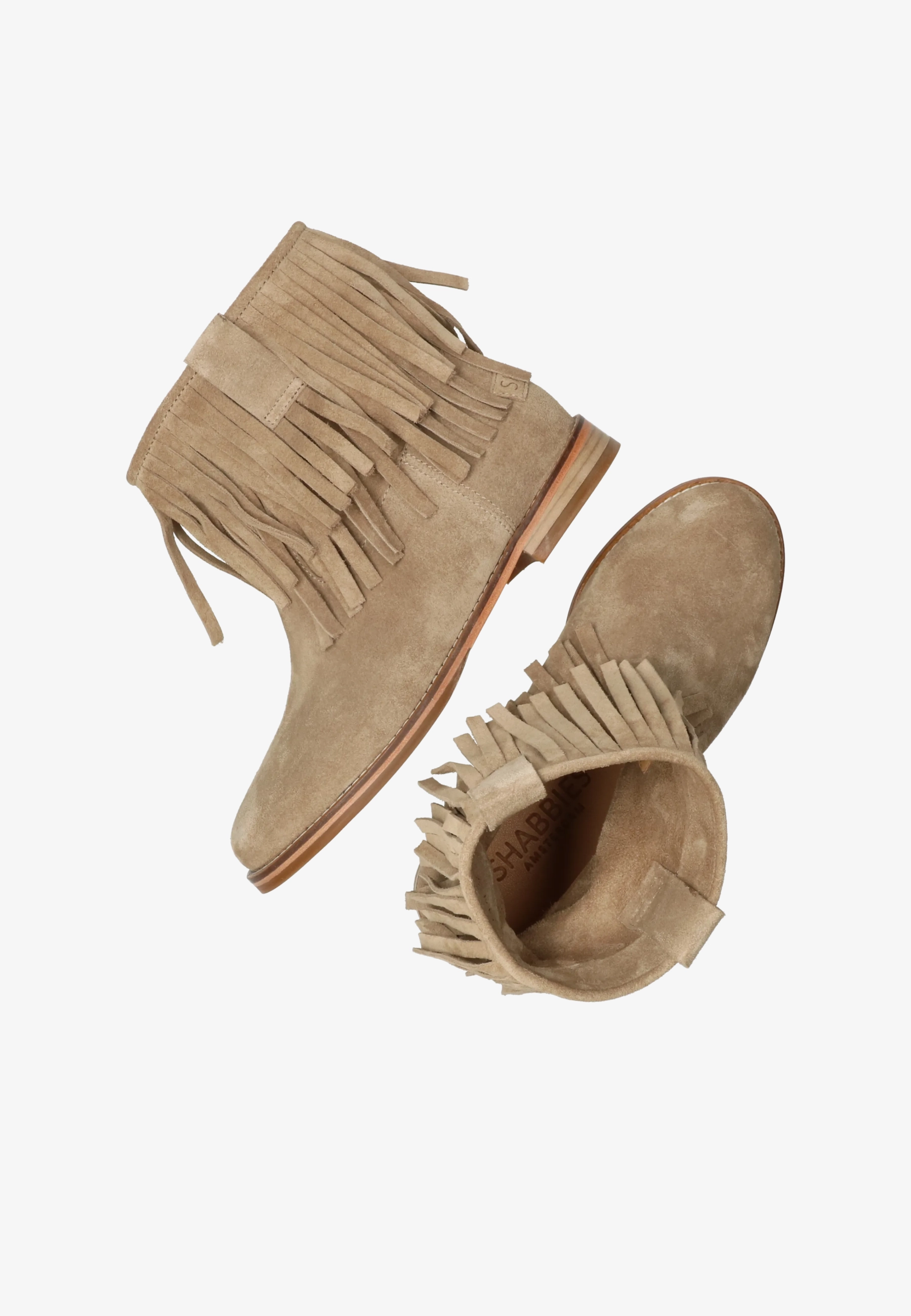 FESTI IBIZA ANKLE BOOT Suede Guclu Taupe