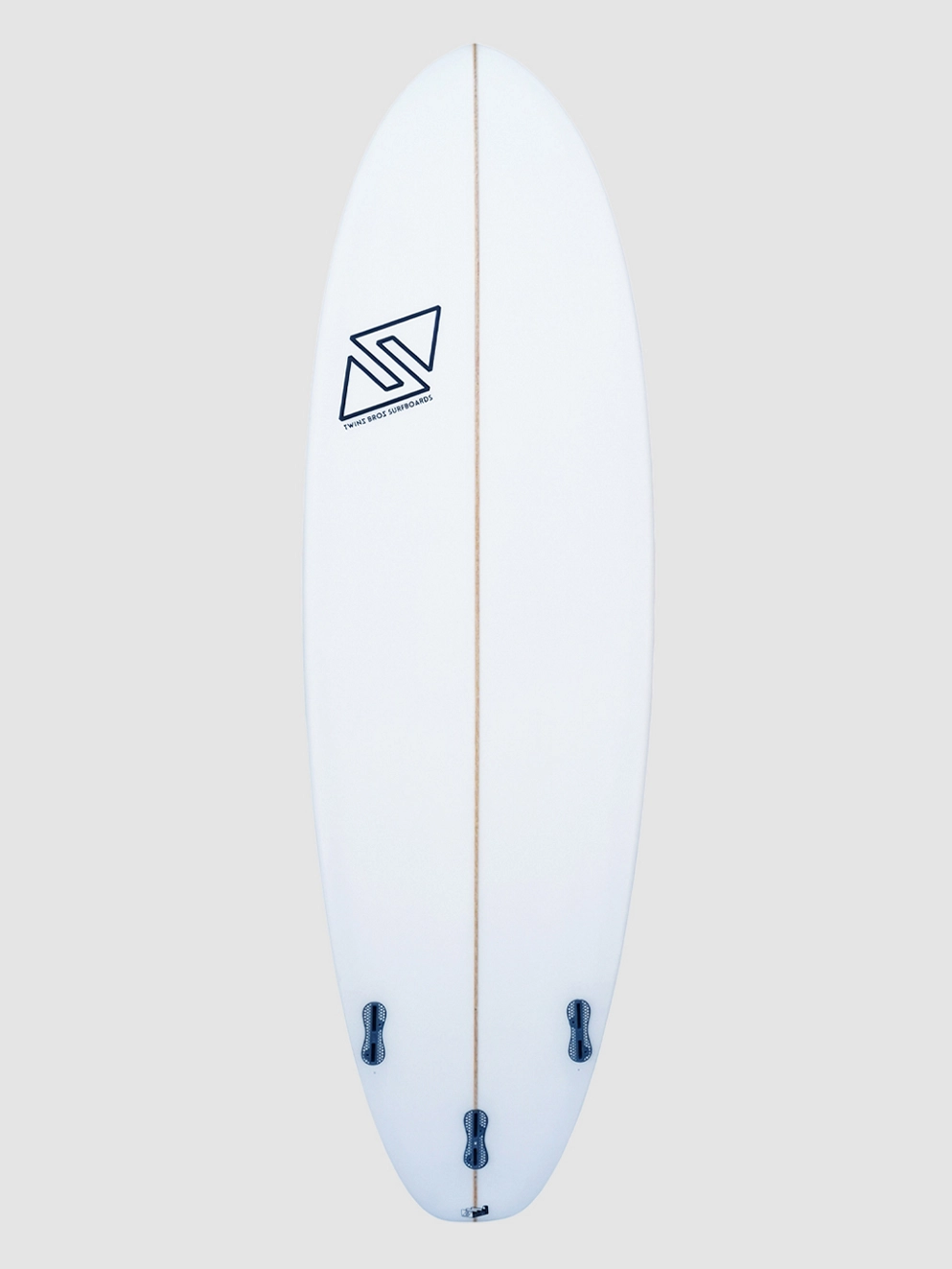 TwinsBros Billy Belly FCS2 Surfboard white
