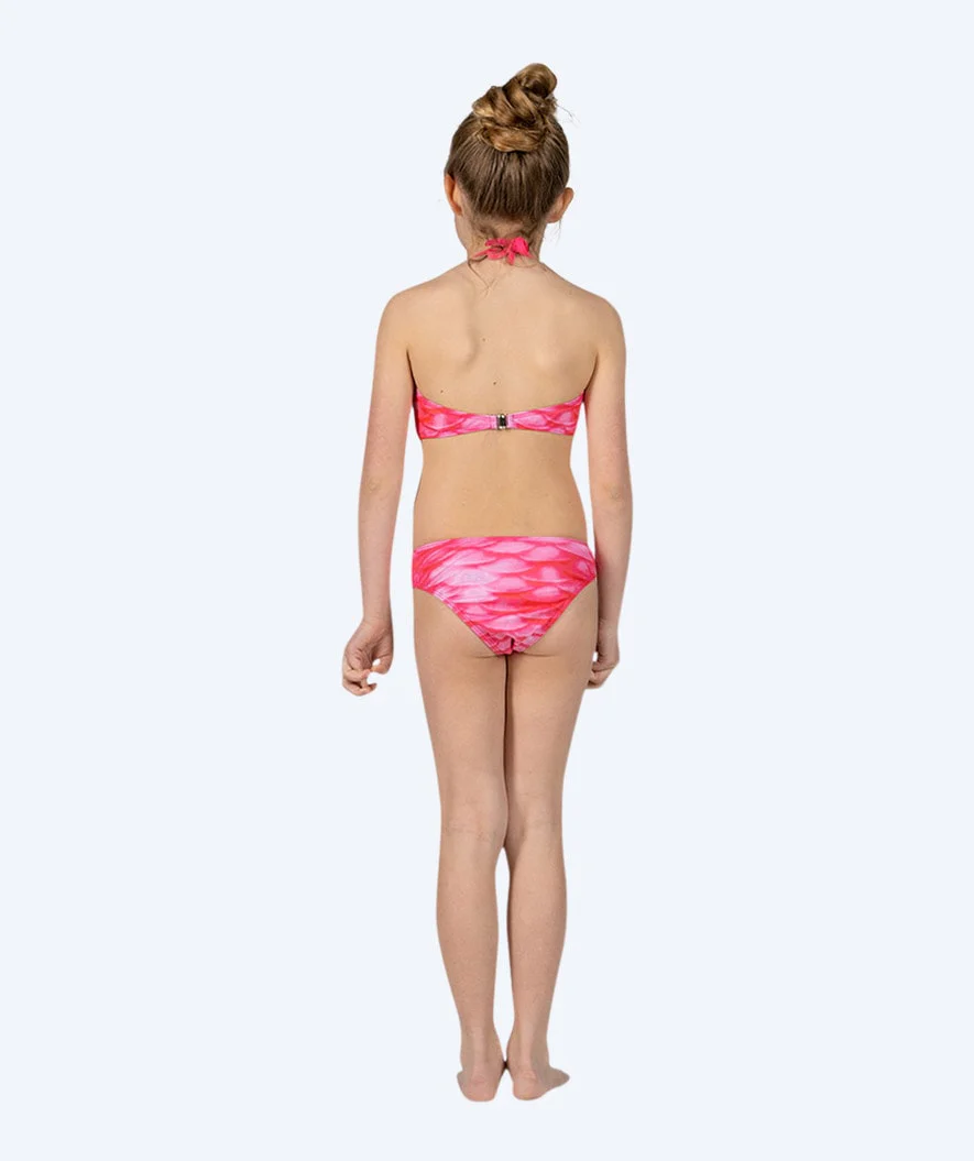 Watery havfruebikini til børn - Sæt - Pink Blush