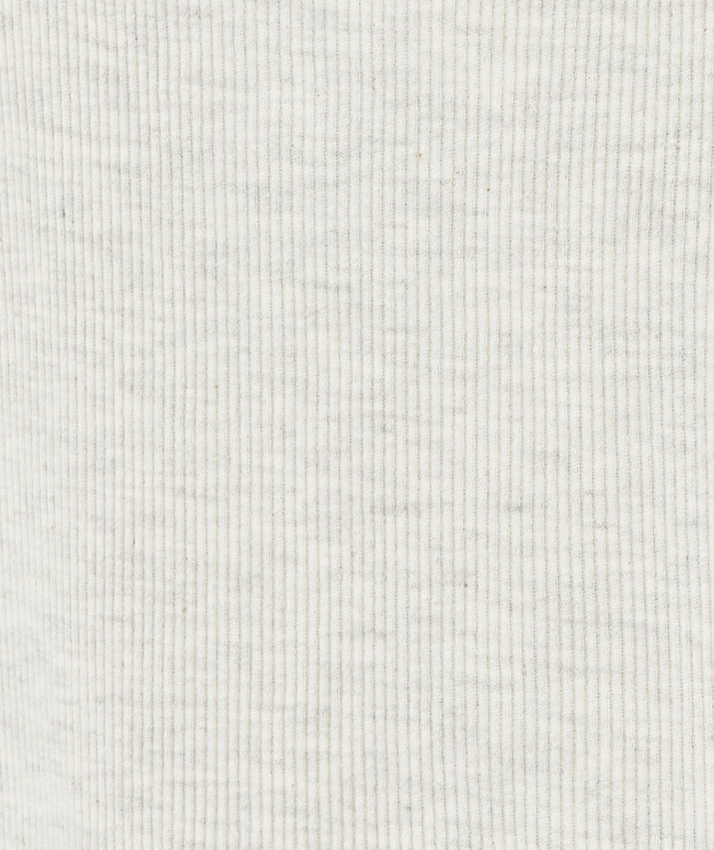 T-SHIRT SANS MANCHES GARÇON EN COTON BIO GRIS CHINÉ
