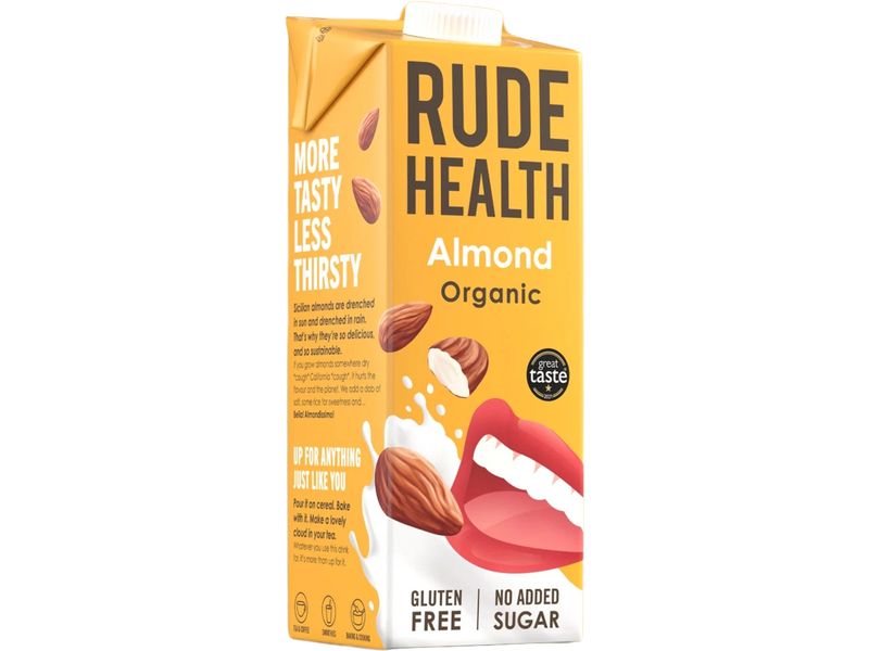 Rude Health Bio Mandeldrink 1 l Biologisch zertifiziertes Mandelgetränk