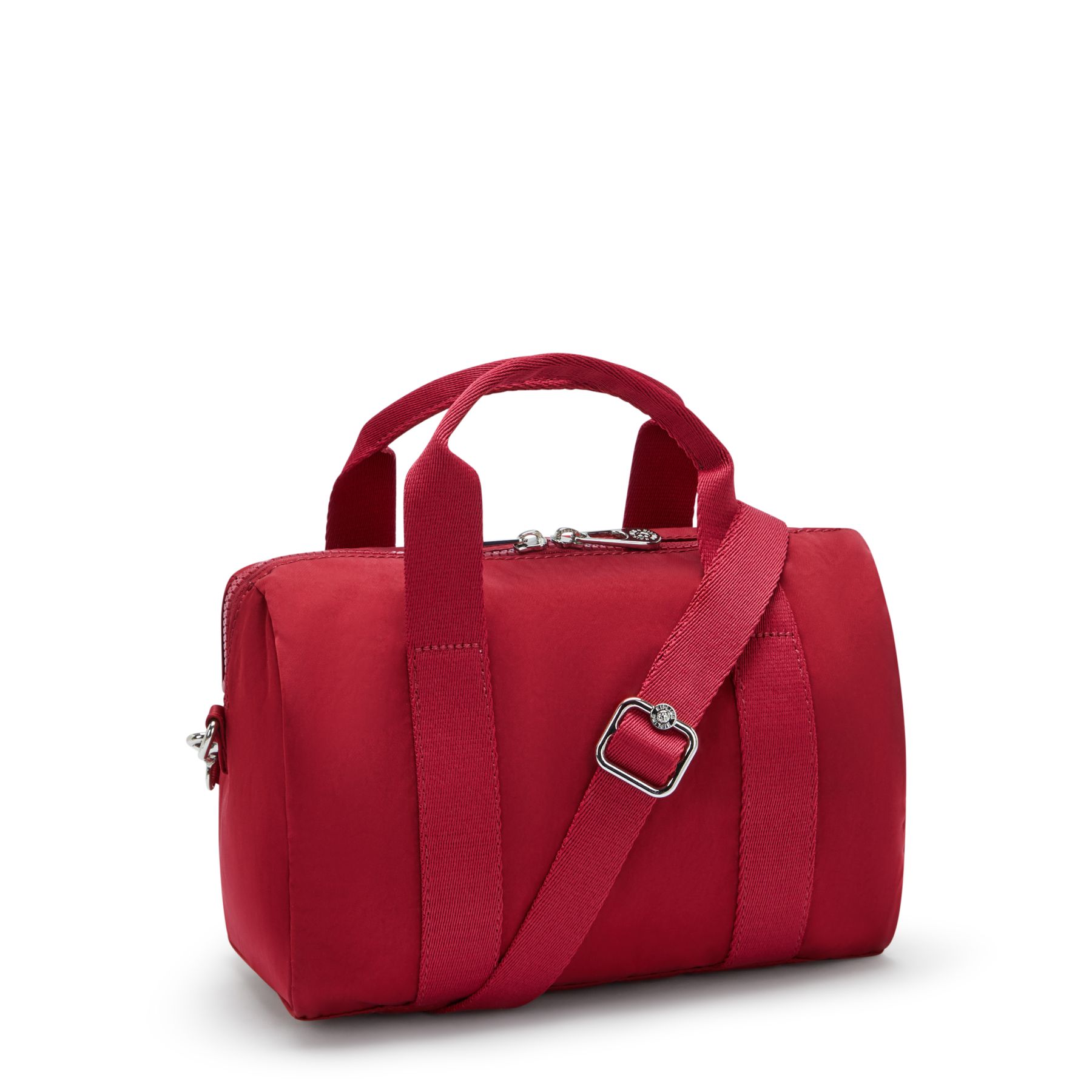 BINA M Sac à main de taille moyenne avec bandoulière ajustable amovible - Red Red Wine