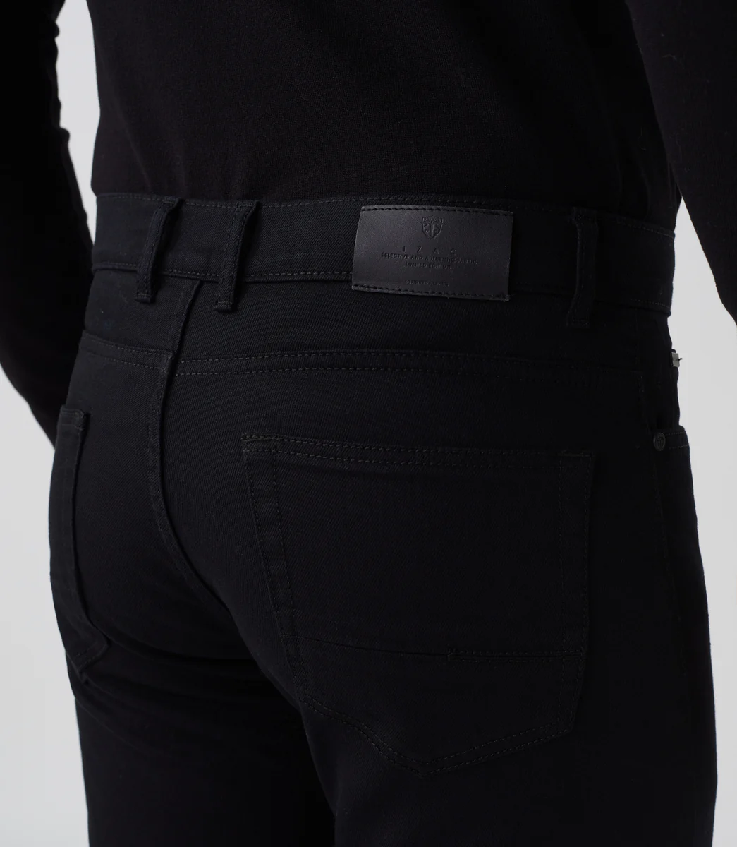 Jean slim hydroless noir 