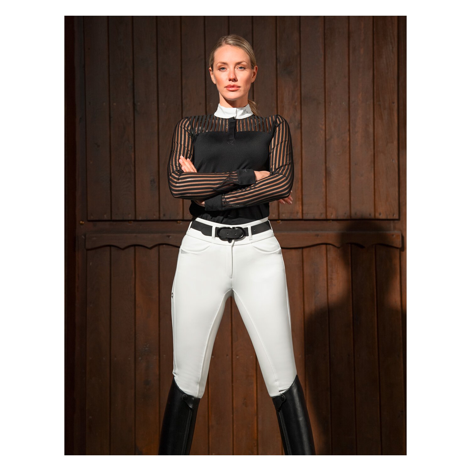 PIKEUR SELECTION Bluse - black