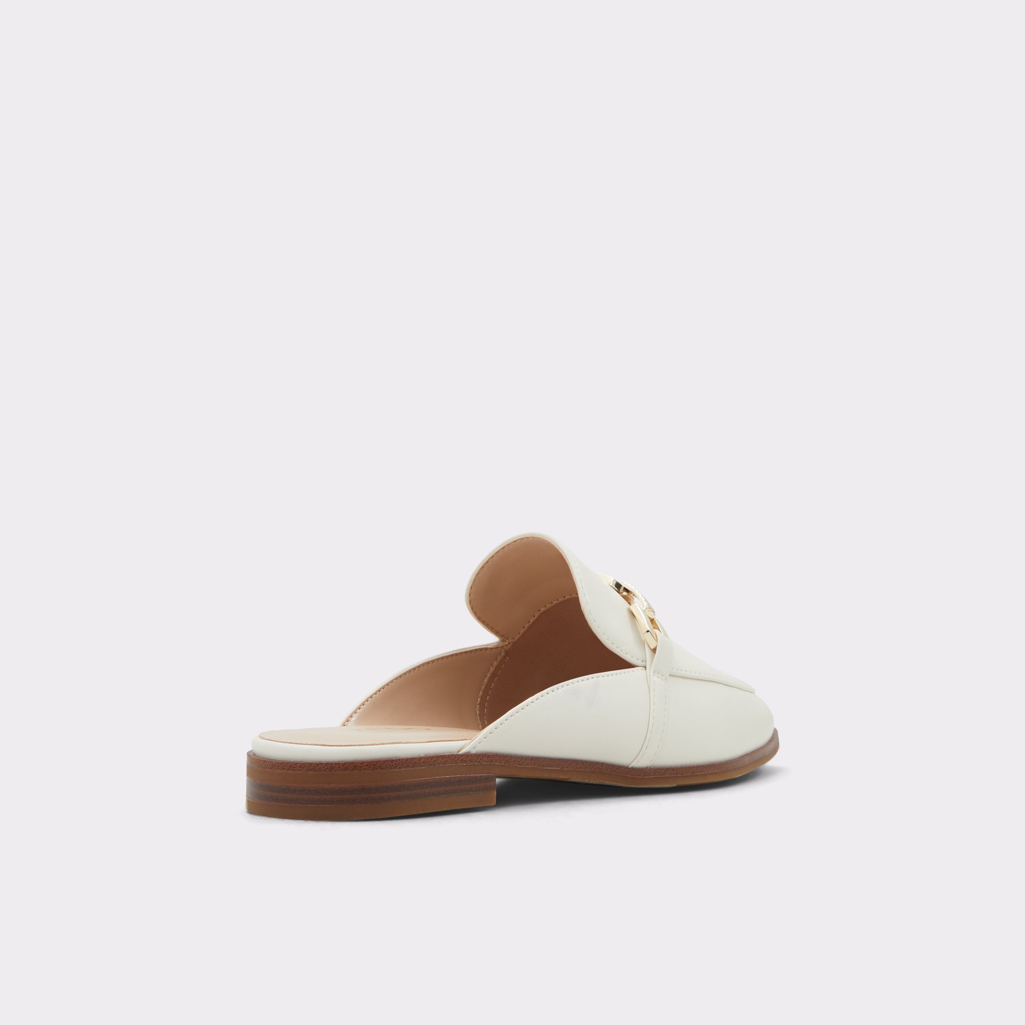 Alaeladar White Women Mule Shoes
