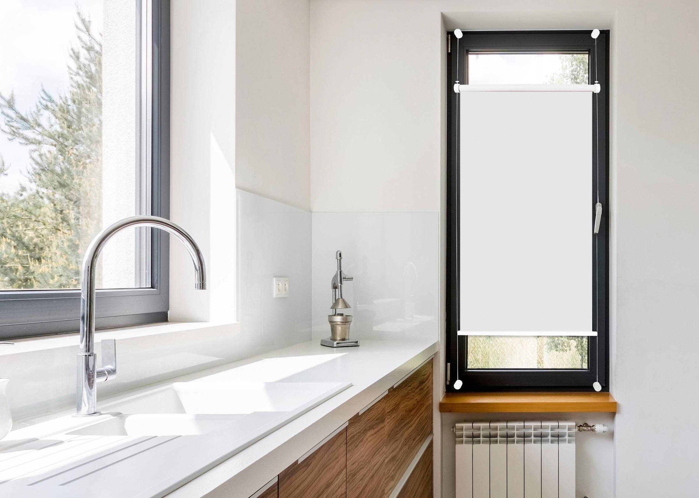 mydeco Springrollo »Flex« Lichtschutz ohne Bohren verspannt