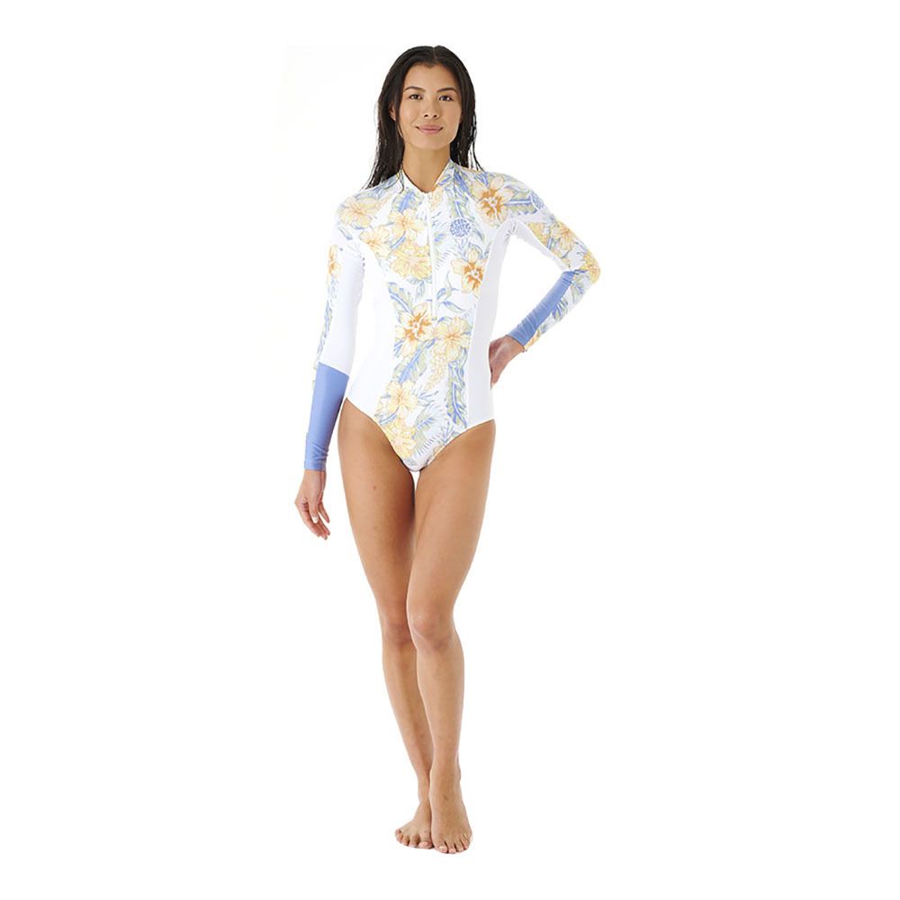 Rip Curl ALWAYS SUMMER UPF 50+ FZ - Combinaison bikini 1 mm Femme white