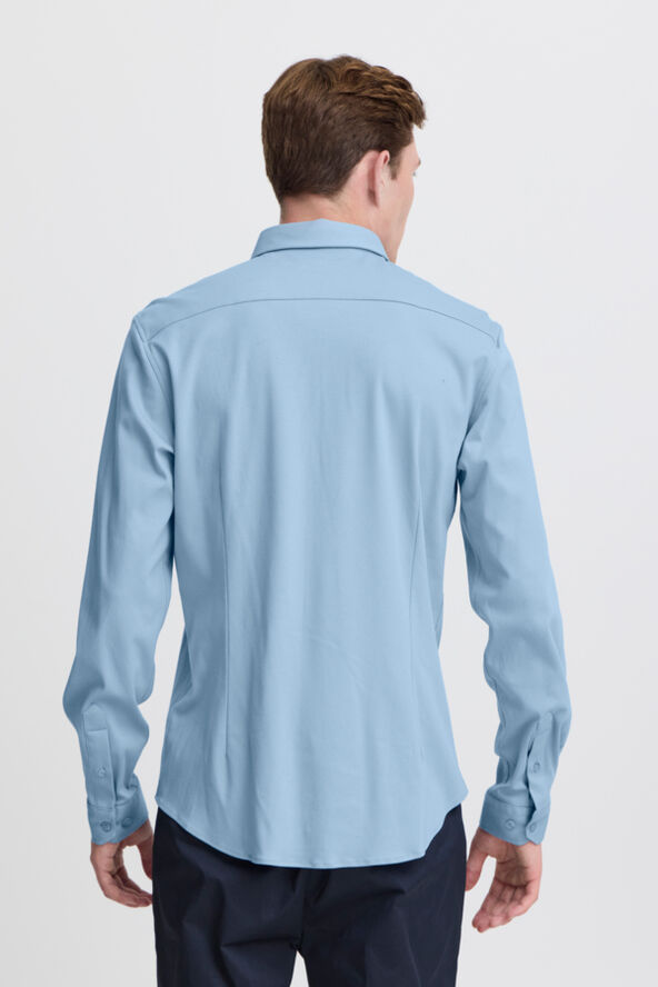 Casual Friday CFARTHUR LS BU jersey shirt Bel air blue