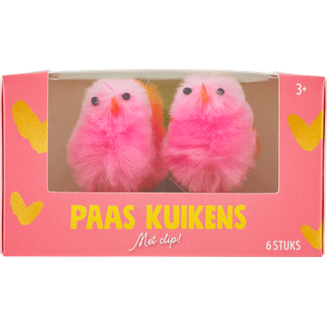 Paas Kuikens 6 Stuks
