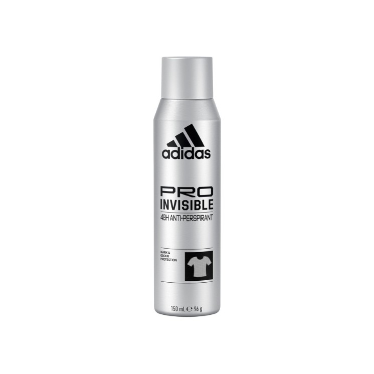 Adidas Pro Invisible Antitranspirant-Spray für Herren 150 ml