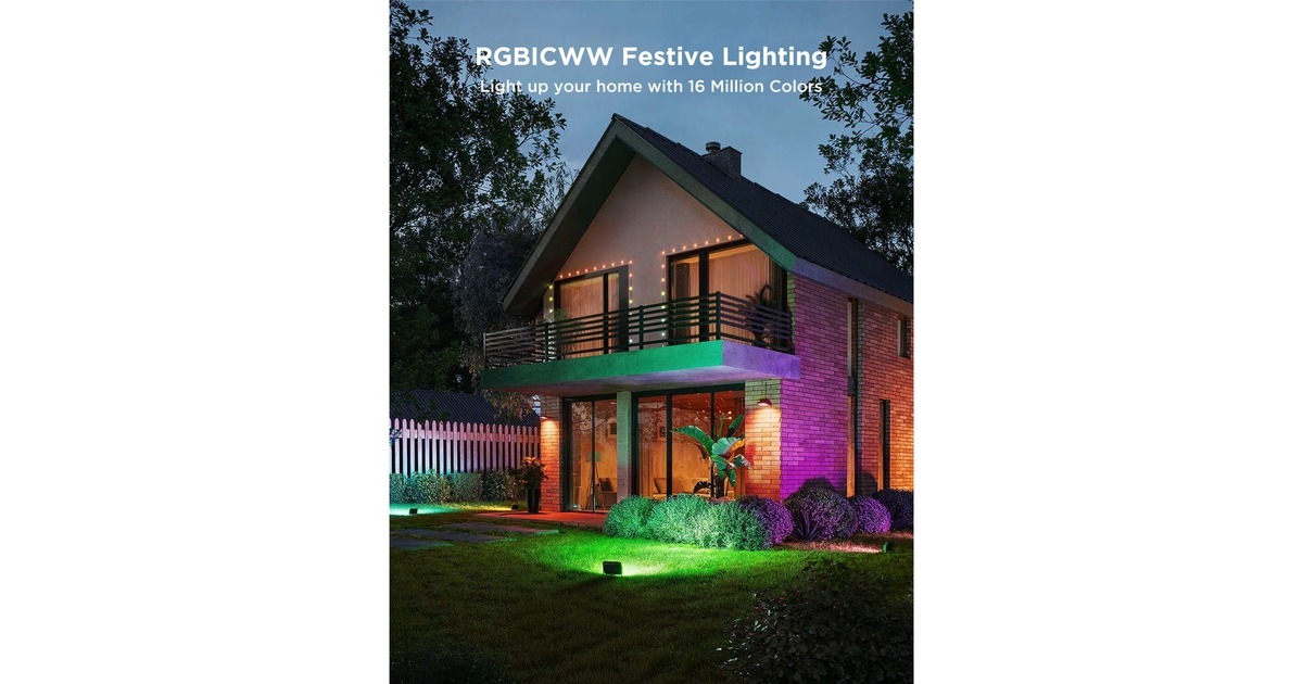 GoveeOutdoor Flood Lights 2 sfeerverlichting  (4 stuks)