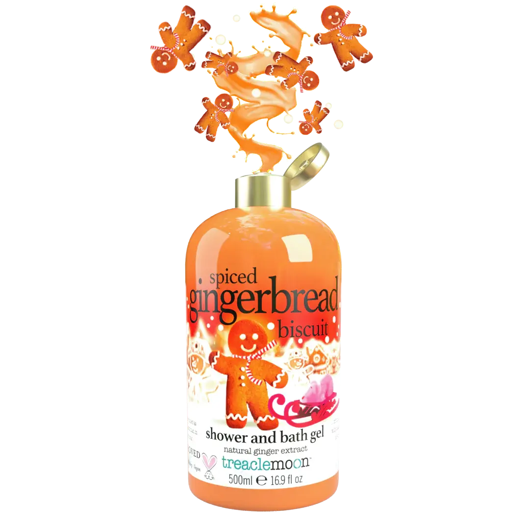 Spiced Gingerbread Biscuit Shower & Bath Gel